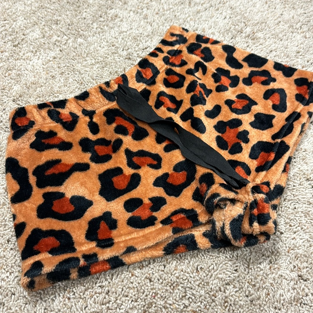Cheetah Pajama Shorts